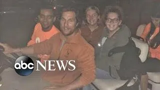 Matthew McConaughey Gives Students Safe Ride at Texas University