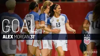 WNT vs. Canada: Alex Morgan Goal - Nov. 9, 2017