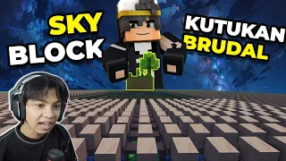 React RemanRHN - 1,000 Villager Brudal Di Atas SkyBlock