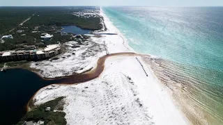 Rare Florida Coastal Dune Lake Outflow