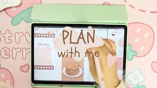 Using My New Planner -Plan With Me on My Samsung Tab