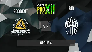 CS:GO - BIG vs. GODSENT [Nuke] Map 3 - ESL Pro League Season 12 - Group A - EU