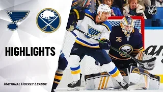 NHL Highlights | Blues @ Sabres 12/10/19