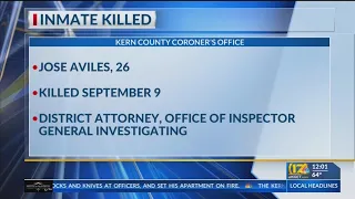 Inmate killed at Kern Valley State Prison, Kern County DA joins investigation