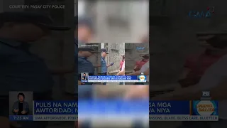 Pulis na namaril sa Pasay, sumuko na sa mga awtoridad #shorts | Unang Balita