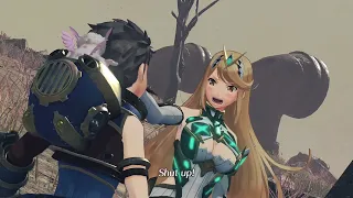 Mythra Slaps Rex | Xenoblade Chronicles 2 Cutscene Nintendo Switch