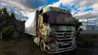 Rebuilding a Rusty Mercedes-Benz Actros MP3 | Euro Truck Simulator 2 | ModsGalore