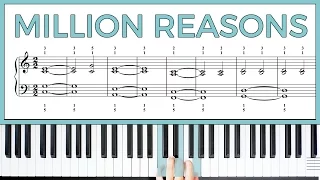 How to play 'Million Reasons' by Lady Gaga on the piano -- Playground Sessions