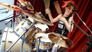 Megadeth "Sweating Bullets" Drum Cover (by Nea Batera)