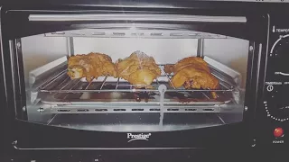 How to prepare grill chicken in prestige 9Ltr OTG (oven-toaster-griller )