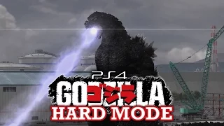 Godzilla (Vapor Breath) Hard Mode Longplay - GODZILLA [PS4]