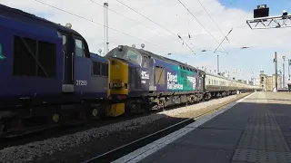 Class 37 Locos in 2017 -  A Video Compilation