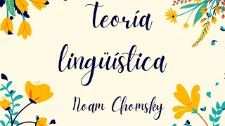 Teoría lingüística Noam Chomsky