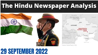29 September 2022 The Hindu Newspaper Analysis