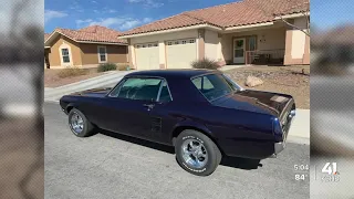 Leavenworth man asks for help after 1967 Mustang stolen