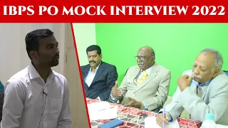 ALL ABOUT BASIC BANKING | IBPS PO MOCK INTERVIEW 2023 | MR.VENKATESH | CWJ