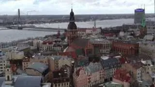 Riga, Latvia - View from St Peters Church