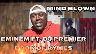 YALL SET US UP! | Eminem ft. Dj premier - Book Of Rhymes (REACTION!!!) *MINDS BLOWN*