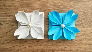 Paper ENVELOPE "FLOWER" | Easy Origami Tutorial DIY by ColorMania