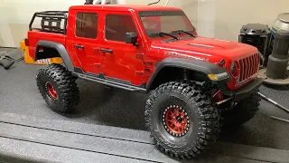 1st upgrade on axial scx10 iii Jeep gladiator