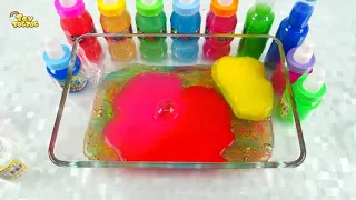 Mixing Random Things into Store Bought Slime # Slime Smoothie # Satisfying Slime Videos #Toy kids ar