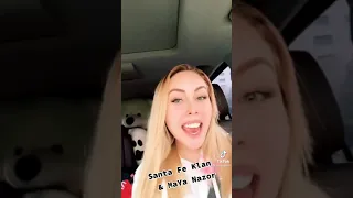 Santa Fe klan con su novia #viral