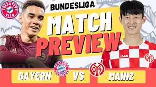 Bayern Munich Vs Mainz Preview - Bundesliga - Preview + Line up!