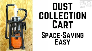 Dust Cyclone Cart Space Saving - 2023 - Cyclone separator - Dust Deputy & Ridgid Vac Cart