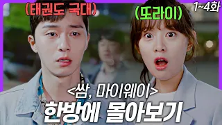 《시간순삭 드라마》 레전드 "키스신"으로 동시간대 1위까지 차지한 띵작 드라마 | 쌈 마이웨이 4화까지 한방에 몰아보기