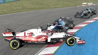 RARE AI MISTAKE | F1 2021