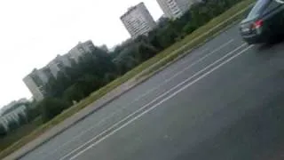 Chechen wedding. Shooting from vehicles.