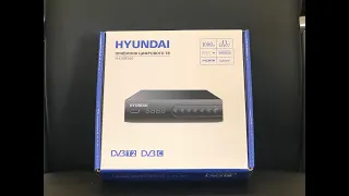 Обзор цифровой приставки HYUNDAI H-DVB560