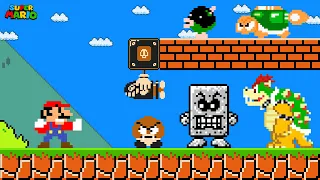 Super Mario Bros. but there are MORE Custom Enemies