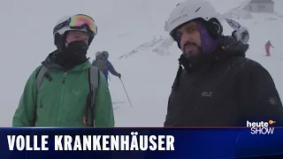 Ski-Tourismus im Coronawinter: Wir machen die Zugspitze unfallfrei! | heute-show