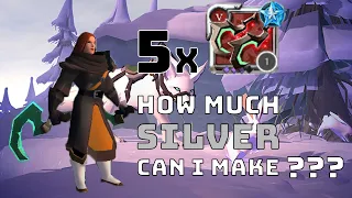 I Bought Five 5.3 Sets and Made Huge Profit || Albion Online || Solo PvP || Mists