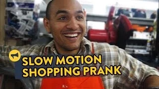 Slow Motion Shopping Prank