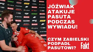 PAWEŁ JÓŹWIAK zaatakował ROBERTA PASUTA podczas wywiadu! "Jesteś P*********ty"