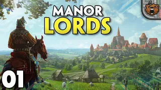 O aguardado gerenciador FEUDAL com MILÍCIA está aqui! | Manor Lords #01 | Gameplay 4K PT-BR