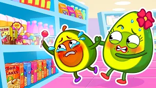 Learn Rules of Conduct in the Mall 🥑 || Funny Stories for Kids by Pit & Penny 🥑