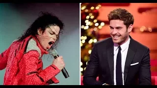 Zac Efron reveals that he once made Michael Jackson cry over the phone