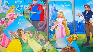 Disney Princesses Magnet Dress Up Dolls Game ! Rapunzel Cinderella | Toys and Dolls Fun for Kids