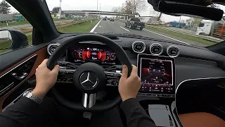 2023 Mercedes-Benz GLC 220 d [2.0, 197 HP] POV Test ride #52 CARiNIK