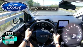 2020 Ford Fiesta 1.0 EcoBoost 95 PS TOP SPEED AUTOBAHN DRIVE POV