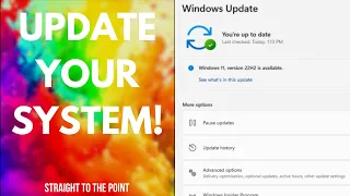 Step-by-step guide to updating Windows 11