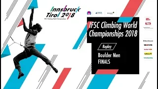 IFSC Climbing World Championships - Innsbruck 2018 - Boulder- Finals - Men