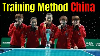 Table Tennis Training Methods in China