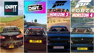 Dirt Rally 2.0 vs Dirt 5 vs Forza Horizon 3 vs Forza Horizon 4 - Graphics + Weather Comparison