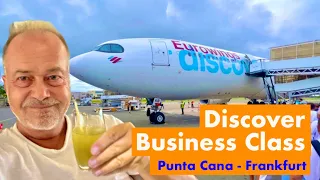 FLUG | Business Class von Punta Cana nach Frankfurt | DISCOVER Airbus A330-300