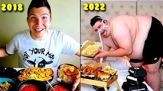 ESSE YOUTUBER ESCOLHEU COMER ATÉ MORRER apenas por VIEWS