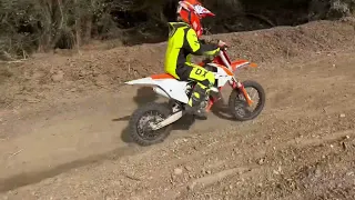 First time on a ktm sx 65